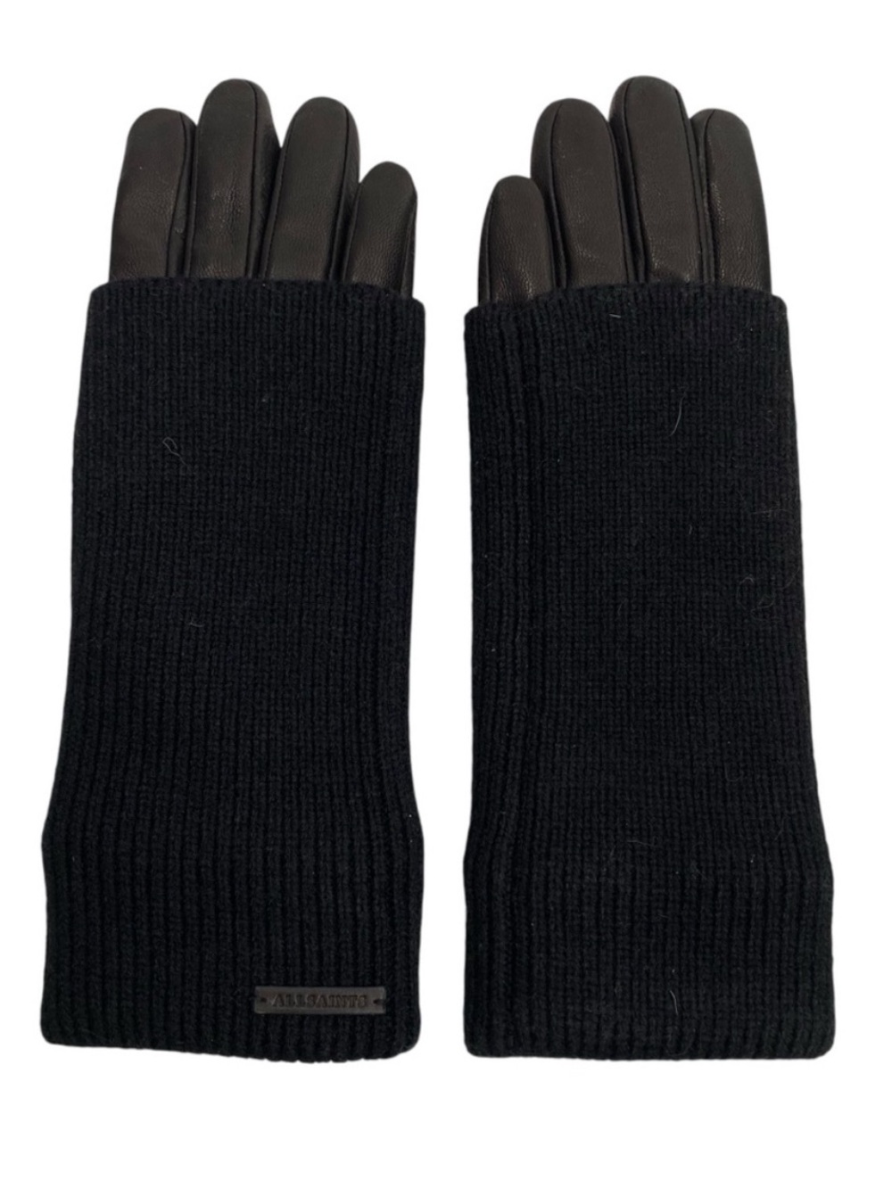 All Saints Zoya Knit Cuff Gloves